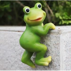 China Creative Outdoor Modern Art Cartoon Frogs Garden Decorations supplier