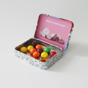 Child Resistant Tin Box with Matte Surface Finish Lead Time 20-30 Days