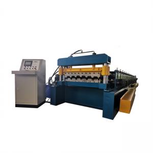 building Roof Deck Roll Forming Machine PLC Control CE ISO certification