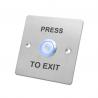 China LED Indicator Push to Exit Button for Electric Lock with strong S / S Panel wholesale
