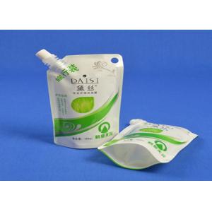 Strong Sealing Aluminum Foil Packaging Bags , Stand Up Liquid Spout Bags