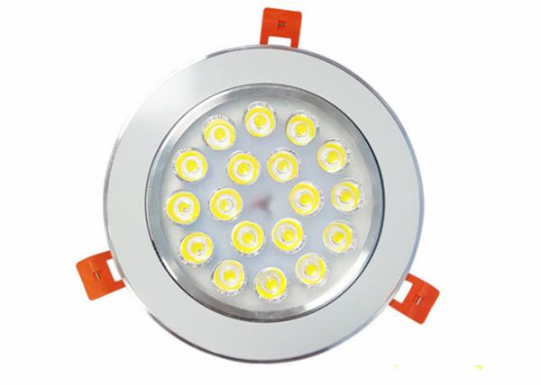 18 W Ceiling LED Down Light AC85-265 V Input Voltage For Shop / Home / Office