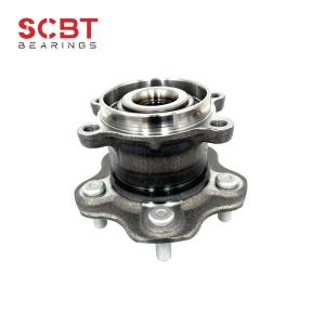 China 43202-4CLOB 43202-JE60A HUB096T-8 HUB470T-3 Cubo de ruedas traseras con rodamientos Partes de automóviles para Nissan supplier