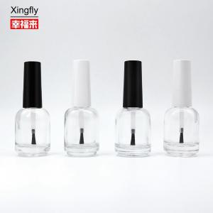 15ml Round Nail Polish Bottle Uv Gel Nail Polish Bottle With Cap And Brush