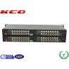 Video To Fiber Optic Converter 32 Video Ways Rack Mountable Long Distance Point