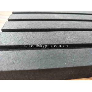 China Horse Rubber Mats for Horses Stables Wide Ribbed Shock Absorption Rubber Matting supplier