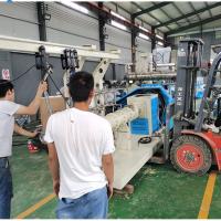 China 2023 newest type pet dog cat fish food extruder production line on sale