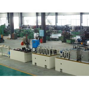 China High Precision Stainless Steel Tube Mill 6-20 Stations ±0.2mm Cutting Length Accuracy supplier