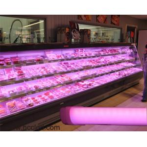China Soft Pink Meat T8 LED tube light fluorescent bulb for supermarket/butcher/ food/vegetables supplier