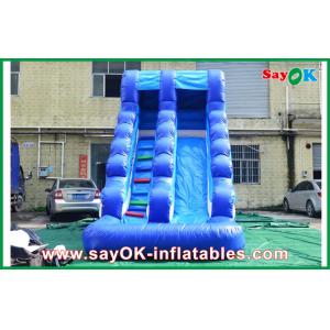 Outdoor Water Slide Bounce House Funny PVC Inflatable Bouncer Slide Waterproof For Kids Airtight