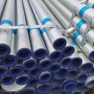 China ASTM A106 GR.B Q195 Q235  1-12m Galvanized Round Steel Pipe with High Quality and Low Price for Building Materials wholesale