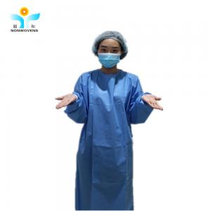 China Long Sleeved Disposable Surgical Gowns Medical SMMS SMS For Hospital supplier