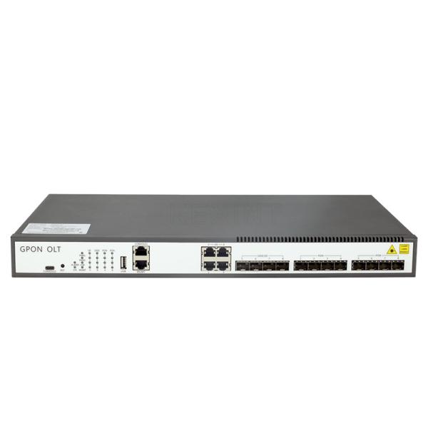 10 Gigabit Ethernet 8 puertos 1U GPON OLT FTTH compatibles con los diversos tipos de Ontario