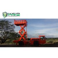 China Underground Service Vechicles 1 Ton Scissor Lift Truck for Underground Mining or Tunneling Project on sale