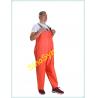 FQY1902 Orange PVC Safty Chest/ Waist Protective Working Fishery Men Pants