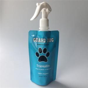 China Medical disinfection spray bottle Gel Pouch 75 % Alcohol collapsible 500ML Spray pouch 20/410 28/410 supplier