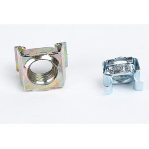 Zinc Plated Square Cage Nut M5 - M8 Standard For Fans Electronic Equipments