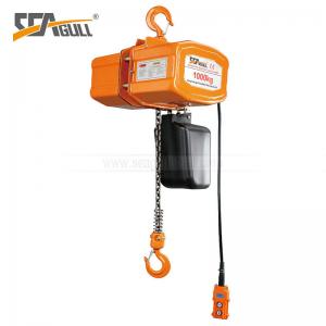 China 3 Ton Suspended Type Three Phase Electric Chain Hoist For Warehouse supplier
