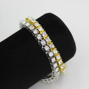 China Hot Sale Tennis Jewelry Wedding Jewelry Crystal Rhinestone Classic Tennis Bracelets For Women Ladies Girls Gifts supplier