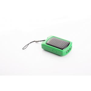 China Portable Mini Solar Panel Charger with High Light LED Lamp supplier
