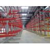 Customized Depth Cantilever Lumber Storage Racks , Cantilever Steel Rack For