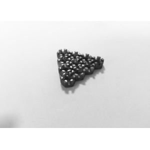 China L'hexagone de couleur primaire a rainé l'écrou, lancement fait sur commande de l'écrou de château M6 1mm supplier