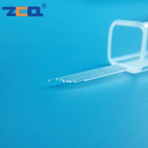 China Fused Solid Cylinder Quartz Glass Rod Diameter 0.1mm For Optical Fiber supplier