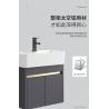 Aviation Aluminum Bathroom Wash Basin Cabinet wash basin with mirror and cabinet