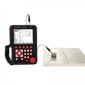 China Easy Operation Ultrasonic Flaw Detector Connecting To PC With Two Alarm Lights MFD350B supplier