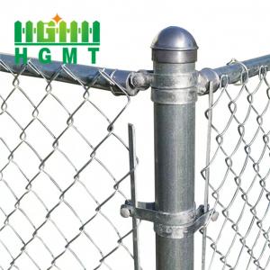 China Electro Zinc 8ft Chain Link Fence Hot Dipped Galvanized supplier
