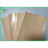 Waterproof Greaseproof EU Approved Poly Coated Brown Craft Paper For Packing