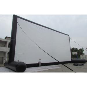 ASTM Outdoor Inflatable Movie Screen Black Frame Structure