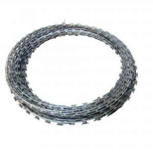 China Anti Climb 2m Height Galvanized Razor Wire Barbed Wire supplier