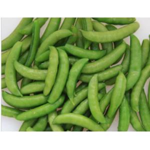 Green IQF Frozen Vegetables / Fresh Sugar Snap Peas With Delicious Taste