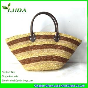 China LUDA 2014 New Straw Bags Wheat Straw Woven Bags supplier