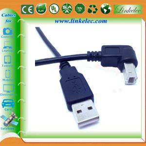 braided usb cable 90 degree angle direction USB