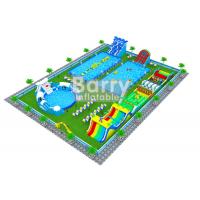 China Professional Inflatable Water Park Business Plan / Water Park Design Build on sale