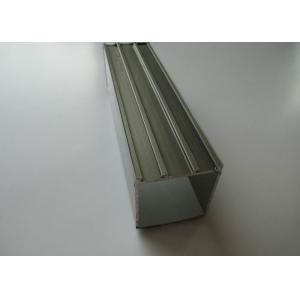 China Grey Guardrail Railing Aluminium Construction Profiles , Anodised Aluminium Profiles supplier