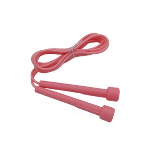 Pink Plastic Handle Fitness Jump Rope Simple Design Children'S Skipping Rope