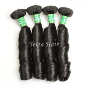 China 7A Spiral Curl peruvian virgin hair , 100% Human Hair Weave No tangle No Mixture supplier