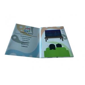 China 1GB Memory video book with extra page booklet brochure supplier