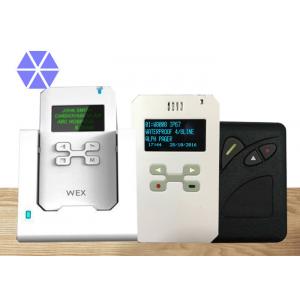 Vibrating Buzzer Pager , Transmitter And Receiver Waiter Calling System