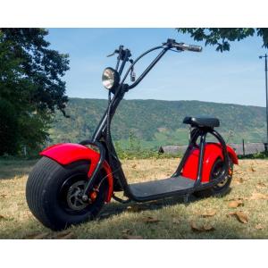 Adult 1 Person Recret Red Electric Moped Bike With 1000W Engine