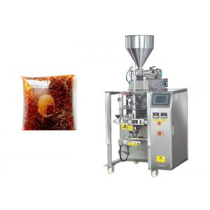 China Industrial Liquid Packaging Machine With Pump Measure For Sauce Honey supplier
