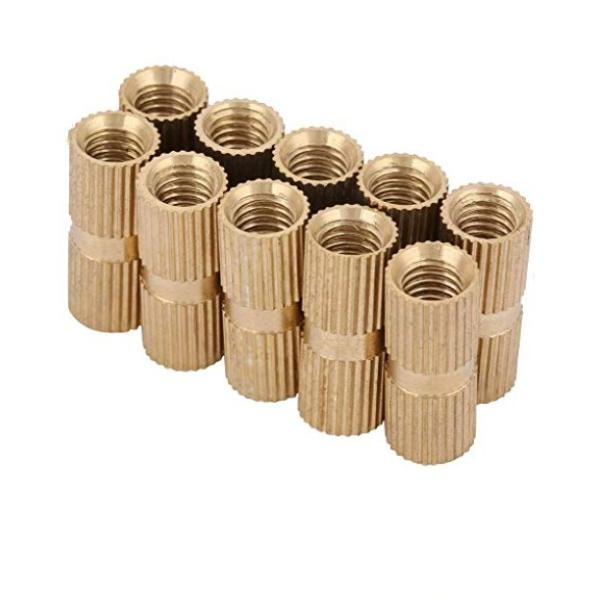 Aluminum Precision Cnc Machining Parts Service Female Thread Insert M5 Knurl Nut ODM