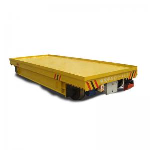 15m / Min Electric Material Transport Trolley Cart For Stock Shuttle