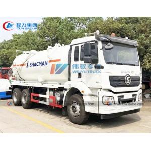Shacman Large Capacity 16m3 Vacuum Sewage Truck Sewer Dredging Truck 270HP 6*4