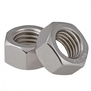 China Gr10.9 2mm-24mm Stainless Steel Hex Lock Nuts Metric Fine Thread Head For Machine supplier