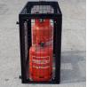 Customized Sizes / Colors Metal Gas Cylinder Cages Easy Install 800*900*430mm