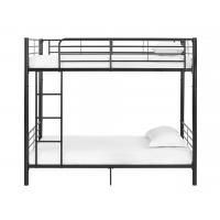 China Hotel Twin Over Twin Iron Bunk Beds 0.6-1.5mm Thick Steel Pipe Easy Clean on sale